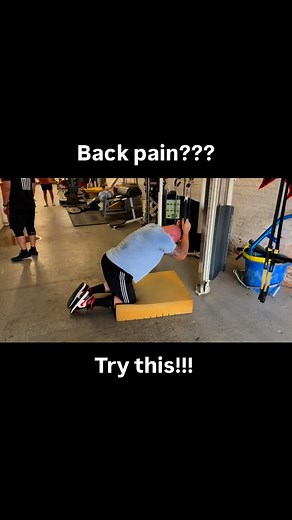 Putting your spine in traction can help tremendously with pain in the lower back!! This simple yet effective exercise is put in the moment my back starts getting aggravated!!! Within days my pain is GONE!!! Follow the workouts on patreon or train heroic to get stronger w less pain!!! #wenning #strength #lowbackpainrelief #abs #traction | Matt Wenning