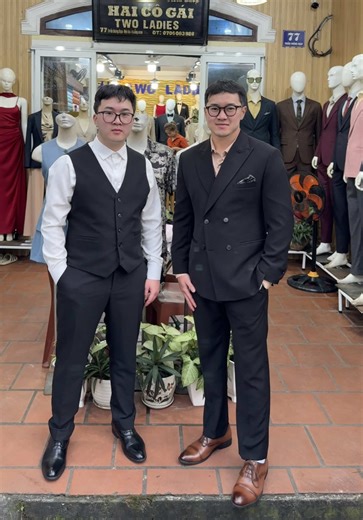 Custom Tailored Men's Suits in Hoi An