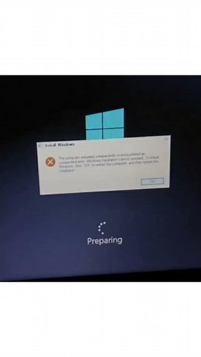 the computer restarted unexpectedly or encounter an unexpected error windows