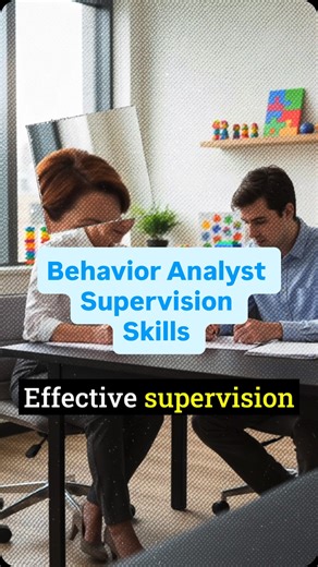 Sharifa Yateem on Instagram: "The Critical Role of Effective Supervision in Applied Behavior Analysis: Effective supervision in applied behavior analysis directly impacts practitioner competence, ethical practice, and client outcomes. Quality supervision is competency-based, not time-based, and includes direct observation, modeling, structured feedback, and documentation. Supervisors are ethically responsible for the services delivered by supervisees. Strong supervisory relationships improve lea