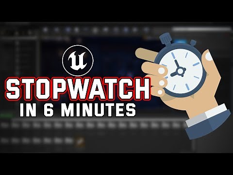 How to make STOPWATCH in unreal engine 4 and 5