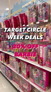 Target Circle Week continues! Save 20% on Barbie toys and play sets. Tons of cute options including the Barbies from the new movie! Make sure to save this offer on your Target Circle app. Linked in stories. #target #targetfinds #targetdeals #targetbarbie #targettoys #barbie #barbiedoll #barbiefinds #targetcircleweek #targetcircledeals #targetpartner #targetpursuit @target @barbie | Target Pursuit