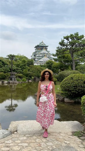 Osaka castle in Japan 🇯🇵