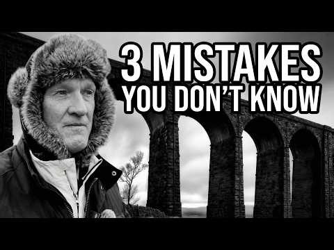 3 Black & White Photography Mistakes You Don't Know You're Making