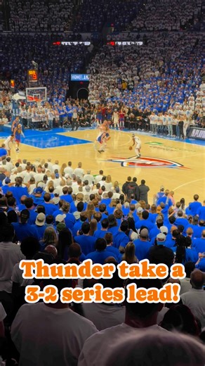 345K views · 4.8K reactions | The Paycom Center was ROCKIN’ as the Thunder beat the Nuggets to take a 3-2 series lead #ThunderUp | KWTV - NEWS 9 | Facebook