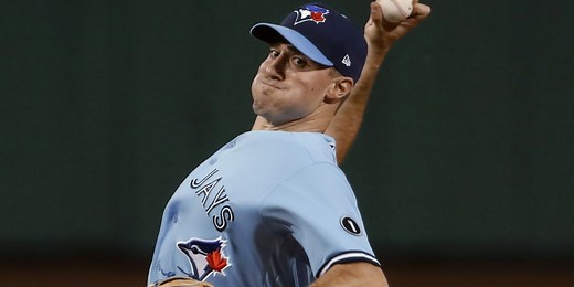 Stripling: 'I competed' in debut with Blue Jays