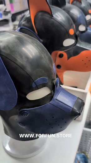 1.3K reactions · 37 shares | Latex Puppy Hood, ready to head to its new home   https://www.forfun.store/puppy-mask-latex #puppyhood #puppyplay | FORFUN | Facebook