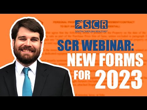 SCR Webinar: New Forms for 2023