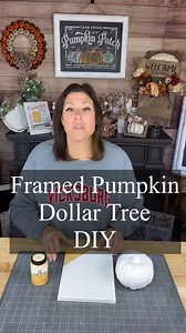 958K views · 24K reactions | Dollar Tree DIY - Pumpkin Canvas #creativesarah #diycrafts #diydecor #diy #dollartree #dollartreecrafts #dollartreediy #pumpkin #fall #a#autumndecor | Creative Sarah | Facebook