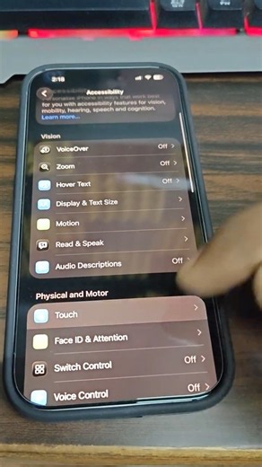 iPhone 17 Pro & 18 Pro Double Tap Screen On Off