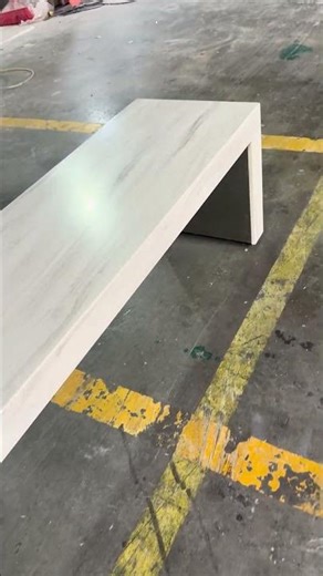 Long Corian Solid Surface Lounge VIP Room Bench Tops.