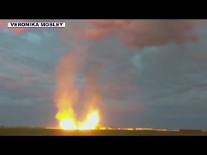 Explosion reported in Coolidge, setting home on fire