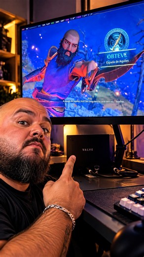SETUP DOS SONHOS COM A STEAM MACHINE #steammachine #steamcontroller #oledmonitor #dreamsetup