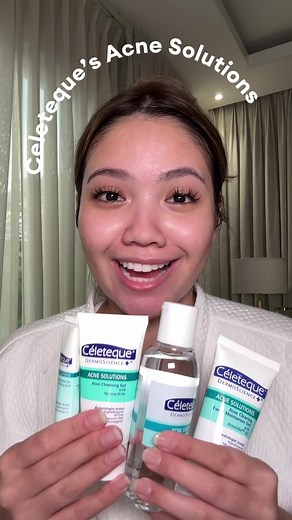 Goodbye Acne thanks to Celeteque! Here’s a quick skincare routine that...