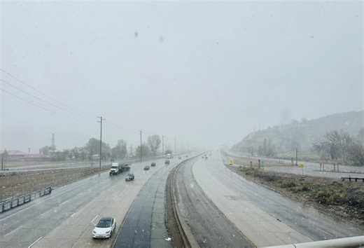 CHP warns drivers to 'slow down' through windy, wet Grapevine