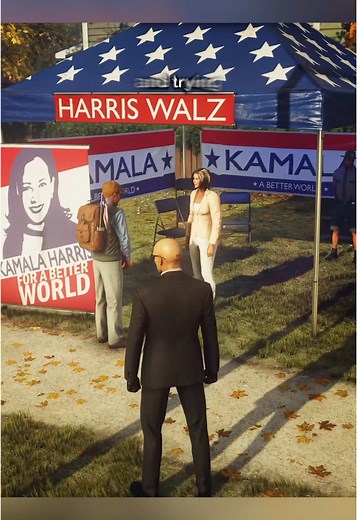 Exploring Hitman Game Memes Featuring Kamala Harris