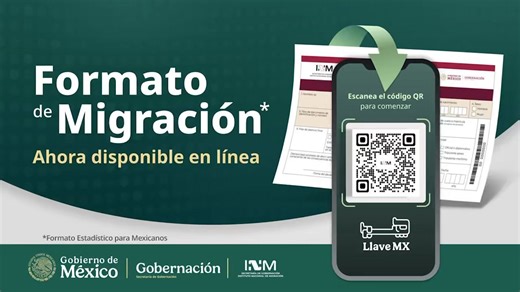 ¡Ya puedes llenar el formato de migración (FEM) en línea! 📱💻 Si eres mexicana o mexicano y sales de viaje al extranjero, recuerda que al documentar tu vuelo debes presentar este documento. Ingresa a: https://inm.gob.mx/fem/, completa el formulario, descargalo y guárdalo en tu dispositivo móvil. Si tienes cuenta #LlaveMX inicia sesión y solo completa los datos de tu vuelo. | Instituto Nacional de Migración