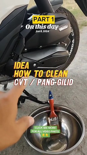 CVT Cleaning for Honda Click: A Step-by-Step Guide