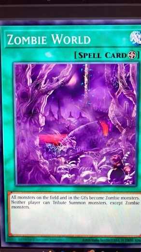 Yu-Gi-Oh Card Story : Zombie World