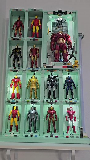 Iron Man Hall of Armor Diorama Creation Process