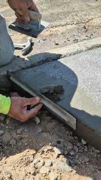 The concrete broke off trying to strip the forms.#concrete
