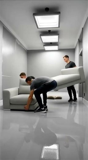 I Built a Modern Waiting Room from Scratch 😱 (Full Timelapse Makeover)