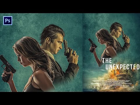 Design an Action Movie Poster in 15 Minutes! - Photoshop Tutorial