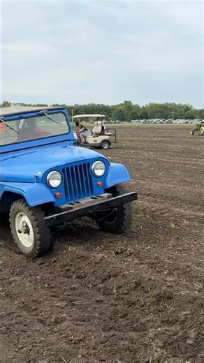 AGI Willys Jeep plowing at Half Century of Progress Rantoul Illinois #shorts
