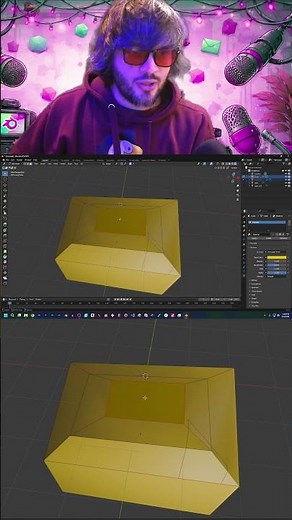 ✂️ How to Split an Object into Two Objects in Blender (Separate Mesh Tip)