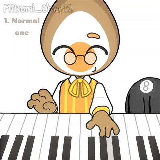Two types of toons playing a piano❤️ #dandysworld #animation #ytshorts #memes #fyp #fyp