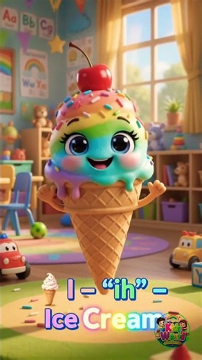 Learn the Letter I! 🍦 | Phonics for Toddlers & Preschoolers 🌈