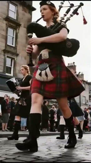 Army of Bagpipes | Scottish Women in Kilts Perform Epic Celtic War March #scottishheritage
