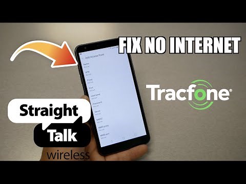 Fix no internet APN Settings for Tracfone, Straight talk, Net10 on AT&T