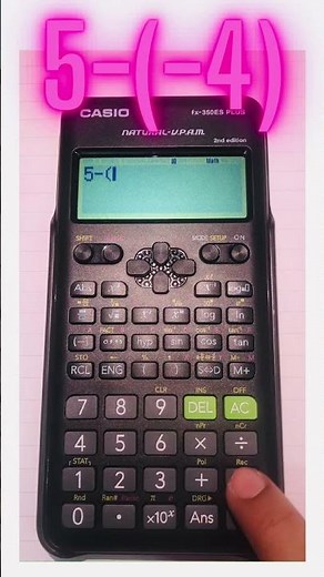 Add & Subtract negative numbers #calculator