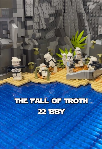 TROTH HAS FALLEN! The Confederacy of Independent Systems (CIS) have invaded the Outer Rim world of TROTH, leaving Republic forces scattered and broken. In just 10 days the planet once known as “The Beacon of the Outer Rim” has collapsed under the brutal fist of the Droid Army. In the chaos of the invasion, a squad of Clone Troopers from the 324th Legion were able to escape the separatists. Led by their leader LIEUTENANT DEX (and his droid partner BZ-7), these clones were able to escape to the ro