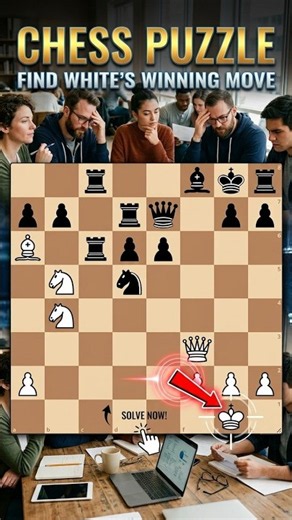 Chess Puzzles & Chess Problems Online – Daily Chess Tactics for Beginners and Advanced Player #chess