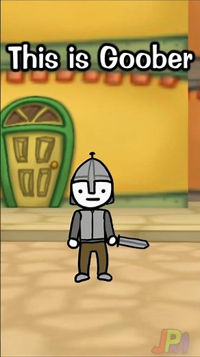 Goober duels against a cog #toontown #greenscreen #oddballanimation