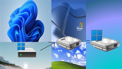 Windows 11弹出装上XP系统，竟然杂交出了Windows11X