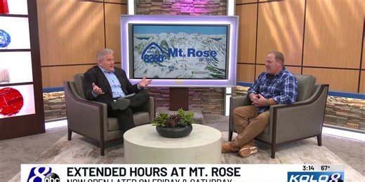 Extended Hours Begin At Mt. Rose