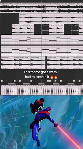 2099s theme >>> #producertok #carti #playboycarti #remix #spidermanacrossthespiderverse #spiderman2099 #ableton #fyp