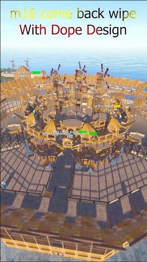 The best Base Design on Vital with New Teams on Vital 10x #rust #rustgame #rustbase