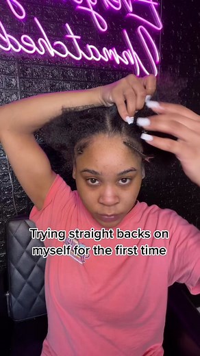 I wish i had eyes in the back of my head 😭🤣🤣 #braids #straightbackbraids