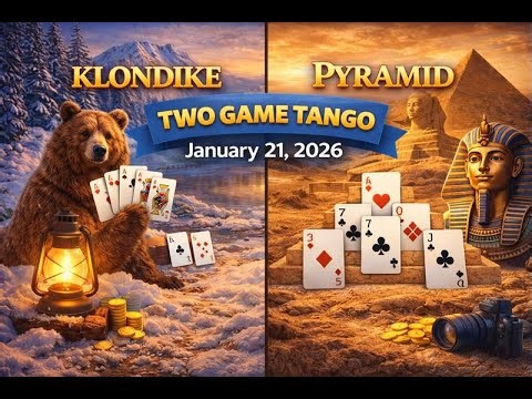 Game 20 Pyramid EXPERT - Two Game Tango - January 21, 2026 - Microsoft Solitaire