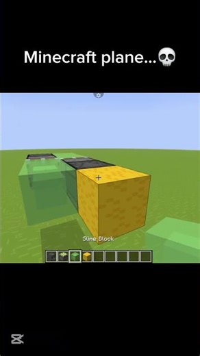 Minecraft simple plane✈️ tutorial #minecraft