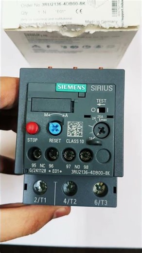 Siemens Overload Relay 3RU2136 | Switchgears & Automation Components