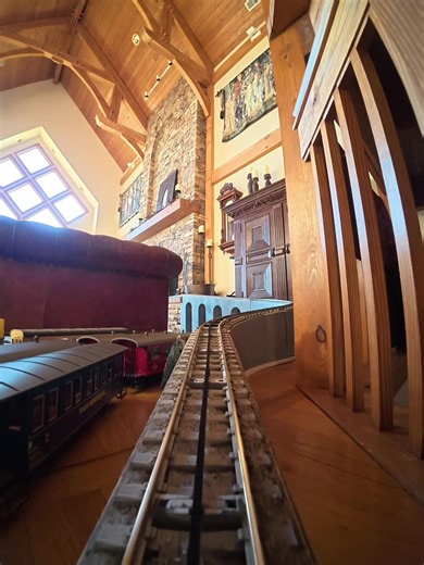 Exploring a G Gauge Train Layout in FPV