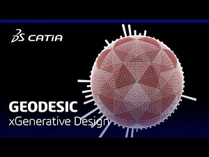 Geodesic Sphere using xGenerative Design