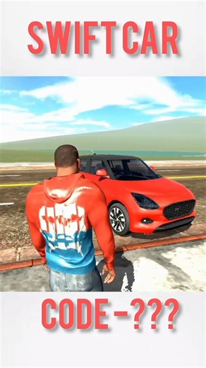 SWIFT CAR cheat code in Indian bike driving 3d | Indian bike driving 3d game #trending