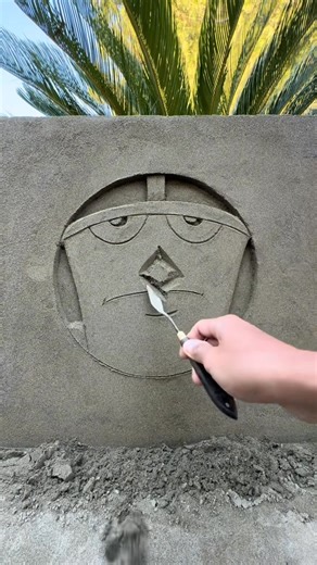 Making Aquateen hunger force sand sculpture #aquateenhungerforce#sand#sandcastle#cartoon#oddlysatisfying#satisfying | JPSandman | Facebook