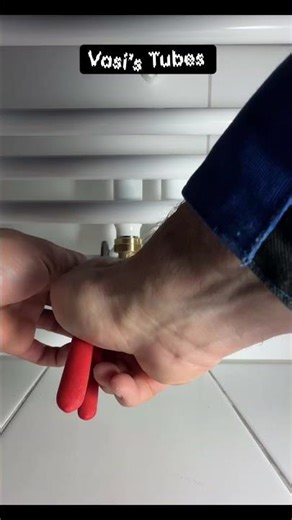 How to install a towel radiator thermostatic head valve